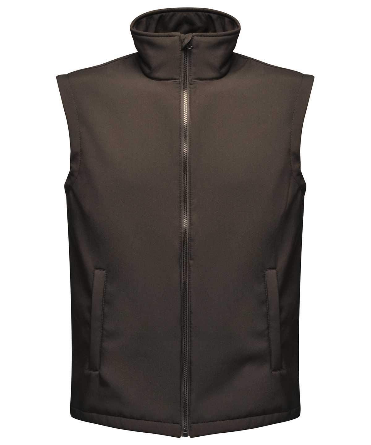 Ablaze printable softshell bodywarmer in Black/Black